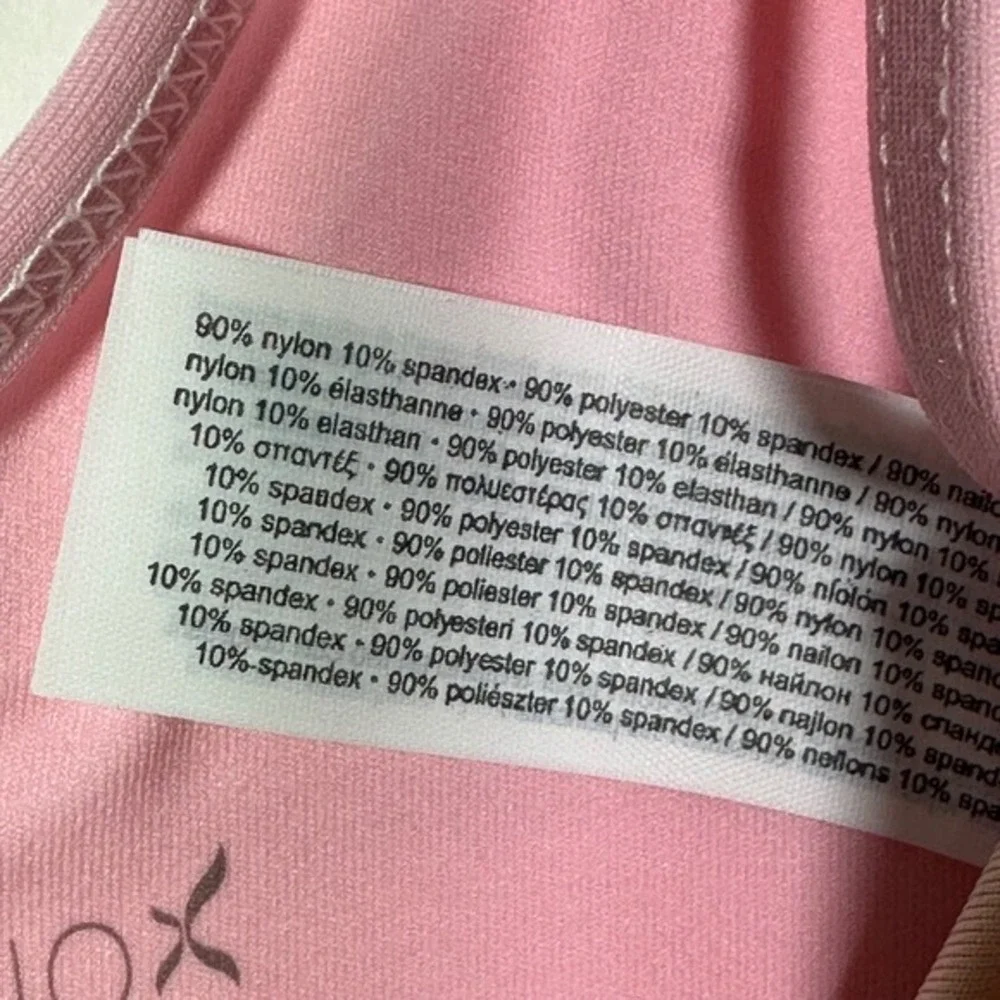 Capezio Pink Camisole Leotard Adjustable Straps Medium  CM NWT